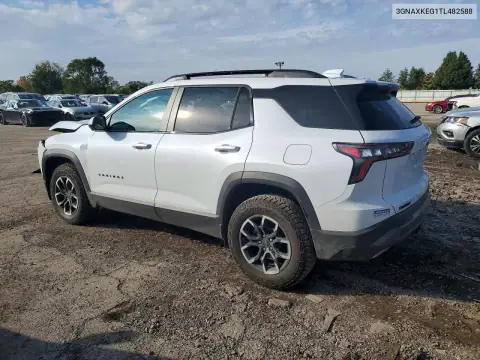 3GNAXKEG1TL482588 — 2026 Chevrolet Equinox, фото 2 с аукциона Copart, Передняя часть