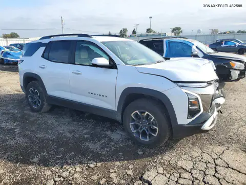 3GNAXKEG1TL482588 — 2026 Chevrolet Equinox, фото 4 с аукциона Copart, Передняя часть