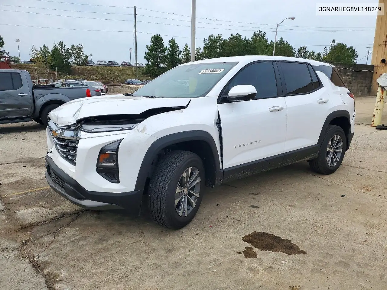 2027 Chevrolet Equinox Lt VIN 3GNARHEG8VL148249 фото 1