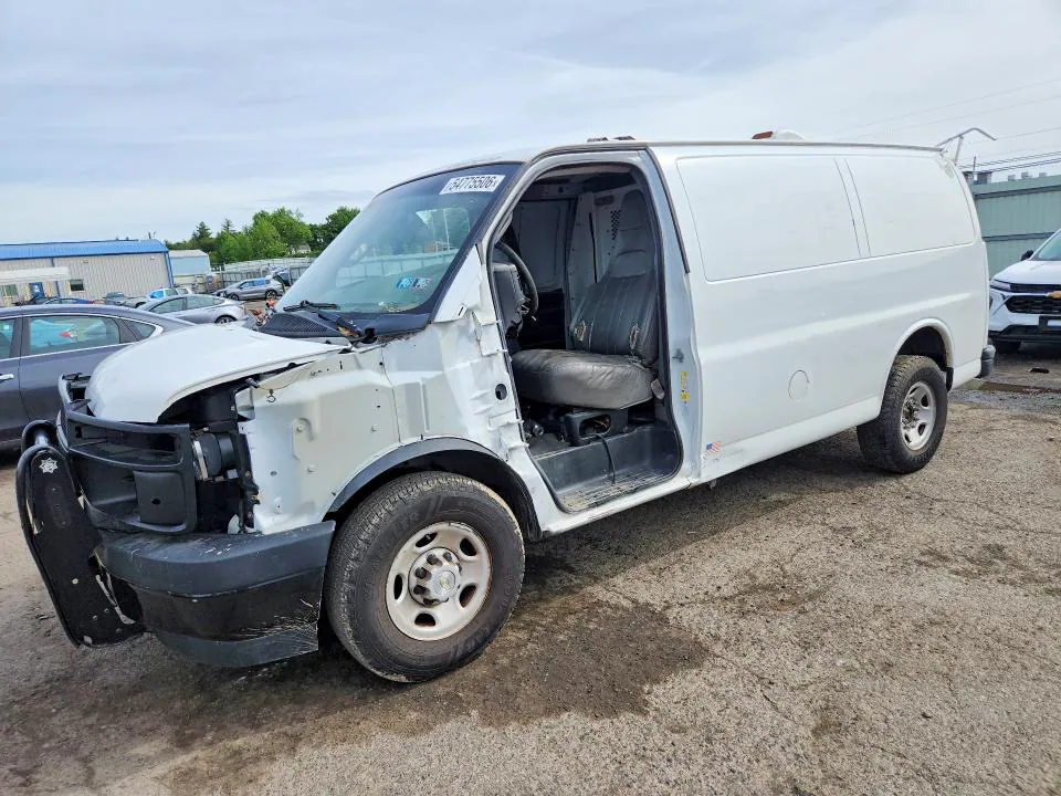 2017 CHEVROLET EXPRESS 2500 VIN 1GCWGAFG0H1338830 фото 1