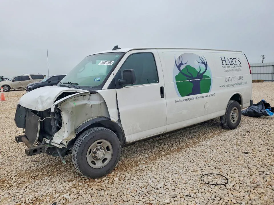 2019 CHEVROLET EXPRESS 2500 VIN 1GCWGBFP8K1152532 фото 1