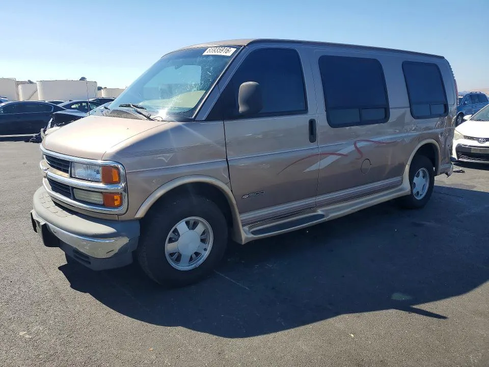 1997 CHEVROLET EXPRESS G1500 VIN 1GBFG15R4V1055107 фото 1