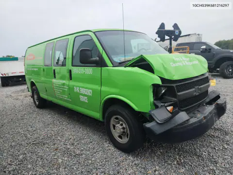 2008 Chevrolet Express G3500 VIN 1GCHG39K681216297 фото 4