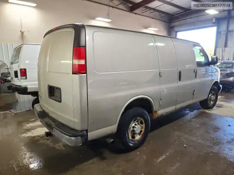 2008 Chevrolet Express G2500 VIN 1GCGG25C381177124 фото 3