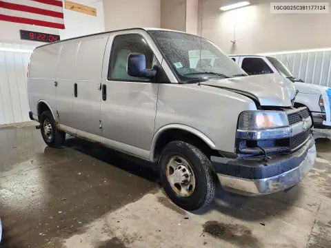 2008 Chevrolet Express G2500 VIN 1GCGG25C381177124 фото 4