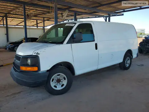 1GCGG25C381141806 — 2008 Chevrolet Express, Передняя часть, фото до ремонта