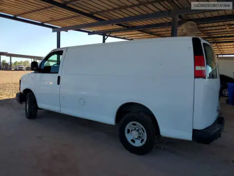 2008 Chevrolet Express VIN 1GCGG25C381141806 фото 2