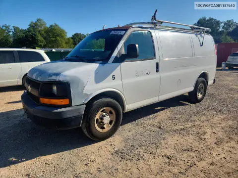 1GCWGFCA0B1187640 — 2011 Chevrolet Express, Естественный износ, фото до ремонта