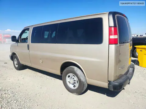 2013 Chevrolet Express G2500 Ls VIN 1GAWGPFA7D1100653 фото 2