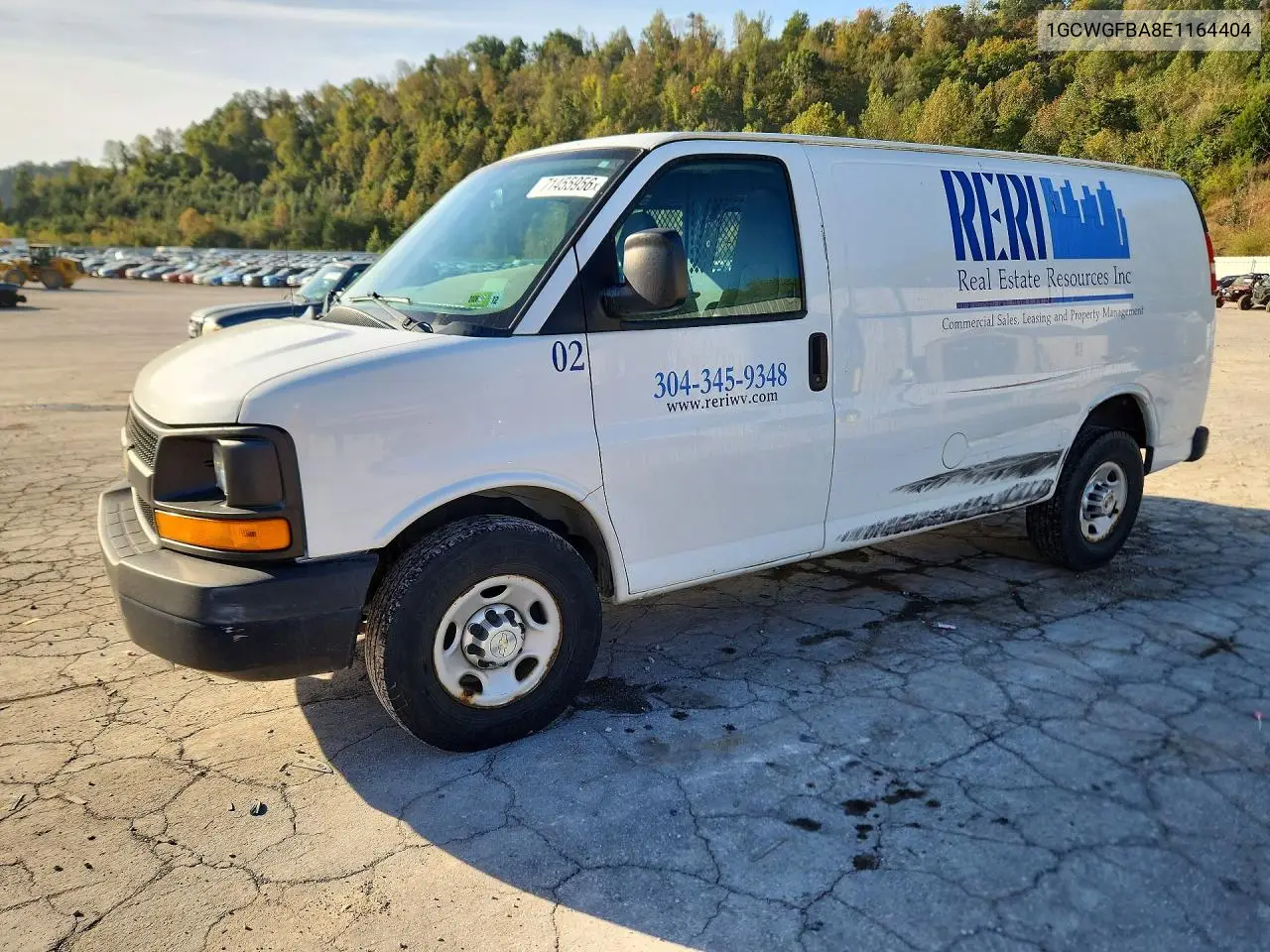 2014 Chevrolet Express G2500 VIN 1GCWGFBA8E1164404 фото 1