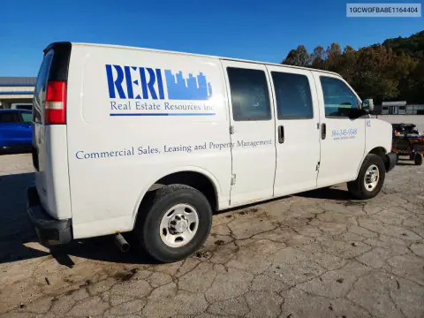 2014 Chevrolet Express G2500 VIN 1GCWGFBA8E1164404 фото 3