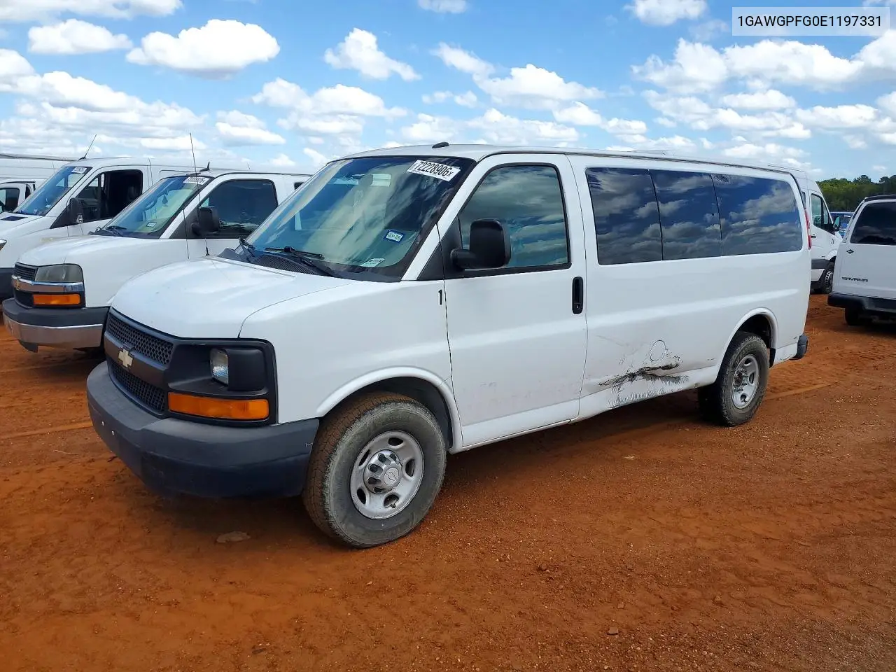 2014 Chevrolet Express G2500 Ls VIN 1GAWGPFG0E1197331 фото 1