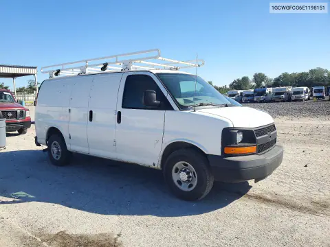 2014 Chevrolet Express G2500 VIN 1GCWGFCG6E1198151 фото 4