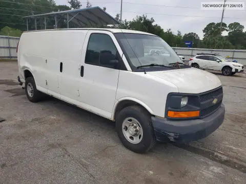 2015 Chevrolet Express G2500 VIN 1GCWGGCFXF1206105 фото 4