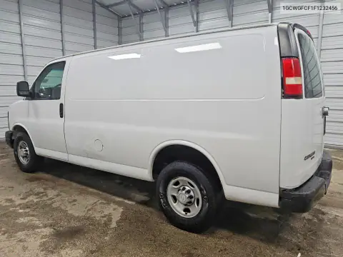 2015 Chevrolet Express G2500 VIN 1GCWGFCF1F1232456 фото 2