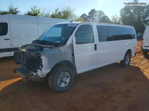 1GAZG1FG7F1255513 — 2015 Chevrolet Express, Передняя часть, фото до ремонта