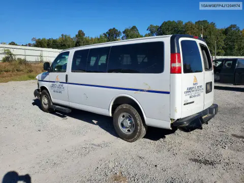 2018 Chevrolet Express G2500 Ls VIN 1GAWGEFP4J1204974 фото 2