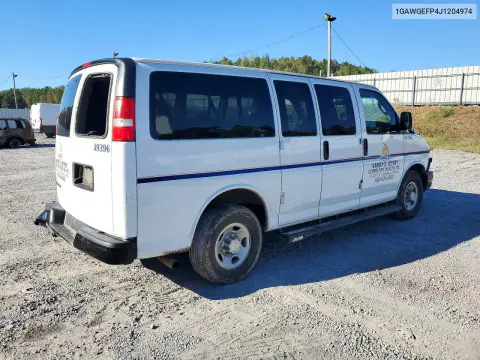 2018 Chevrolet Express G2500 Ls VIN 1GAWGEFP4J1204974 фото 3