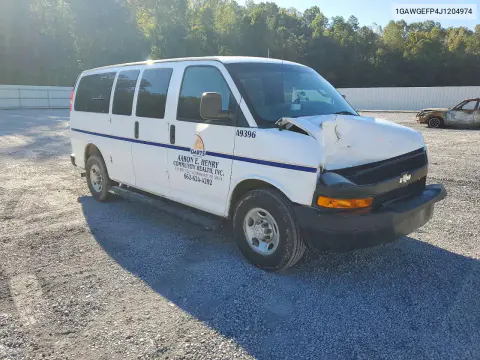 2018 Chevrolet Express G2500 Ls VIN 1GAWGEFP4J1204974 фото 4