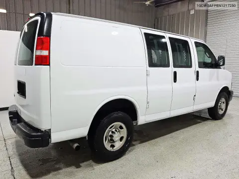 2022 Chevrolet Express G2500 VIN 1GCWGAFP8N1217250 фото 3