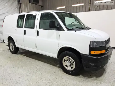 2022 Chevrolet Express G2500 VIN 1GCWGAFP8N1217250 фото 4
