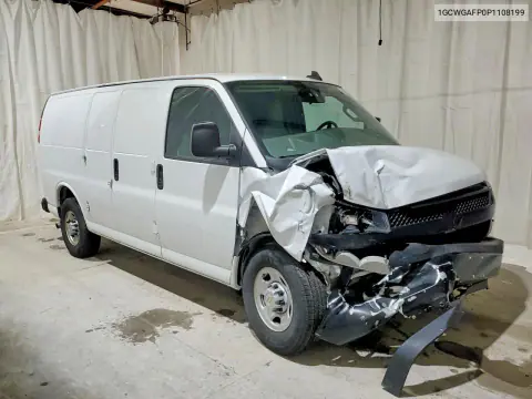 2023 Chevrolet Express G2500 VIN 1GCWGAFP0P1108199 фото 4