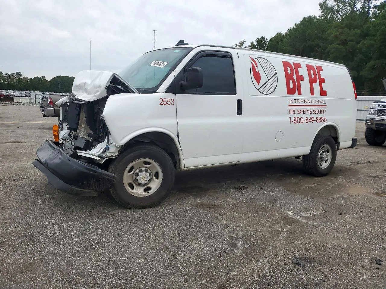 2025 Chevrolet Express G3500 VIN 1GCZGGF7XS1125763 фото 1