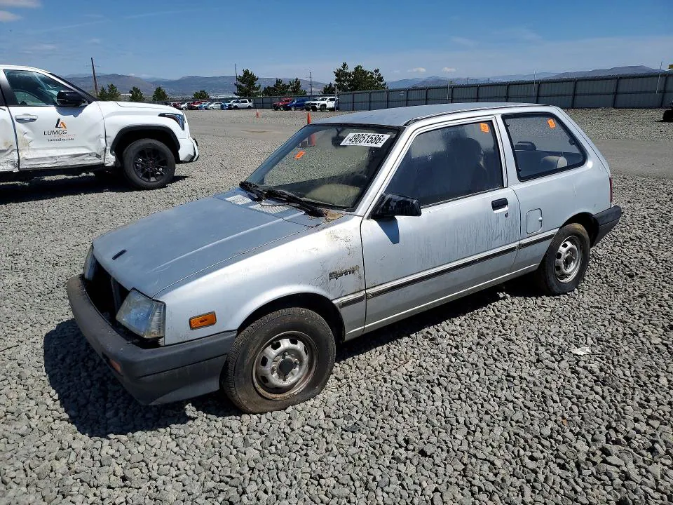 1987 CHEVROLET GEO SPRINT VIN JG1MR2158HK758108 фото 1
