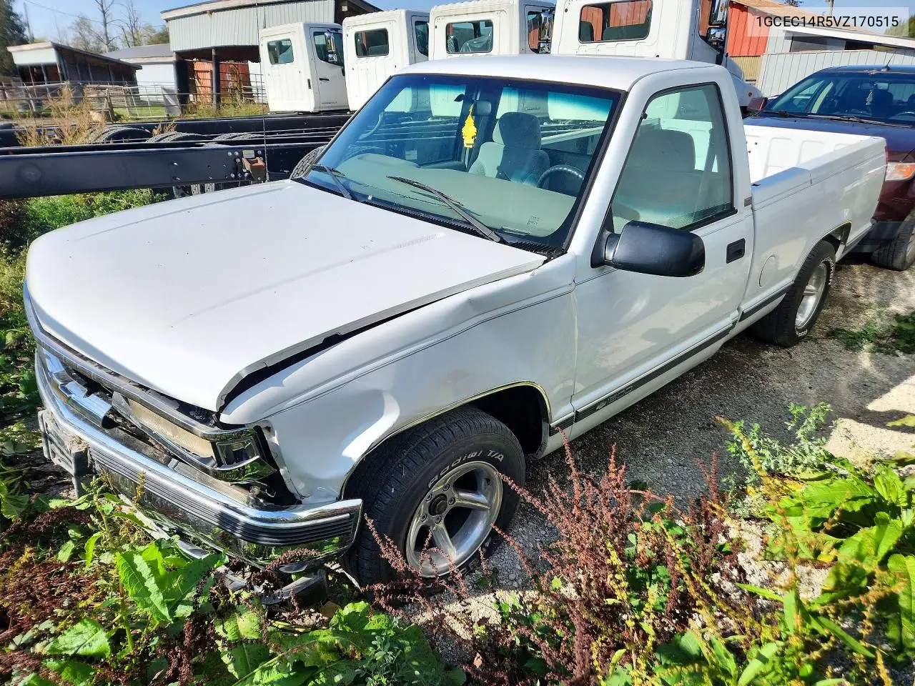 1997 Chevrolet Gmt-400 C1500 VIN 1GCEC14R5VZ170515 фото 1