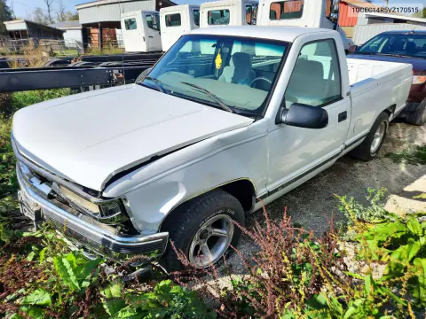 1GCEC14R5VZ170515 — 1997 Chevrolet GMT-400, Передняя часть, фото до ремонта