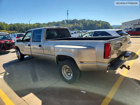 2000 Chevrolet Gmt-400 C3500 VIN 1GCHC33J1YF506235 фото 2