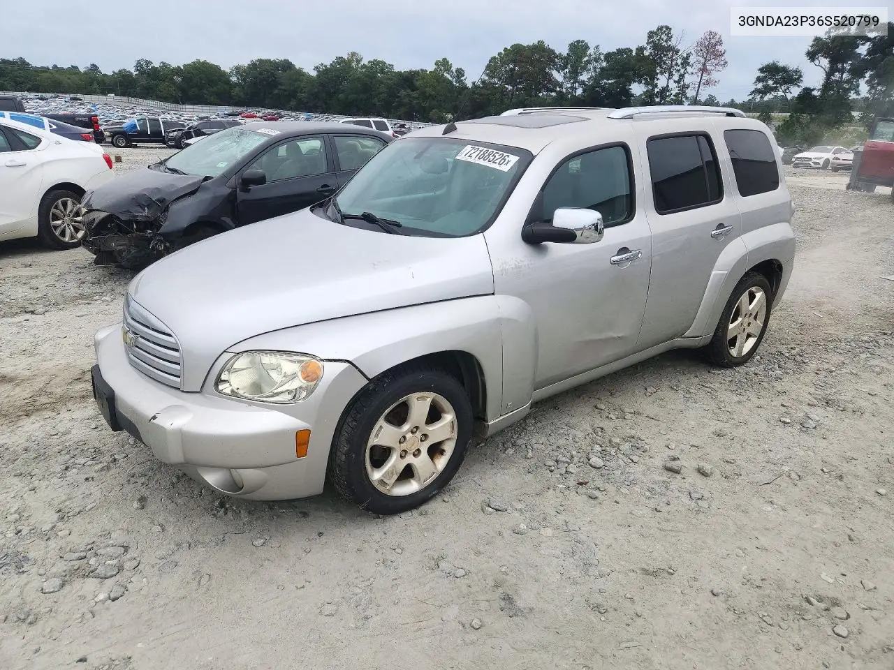 2006 Chevrolet Hhr VIN 3GNDA23P36S520799 фото 1