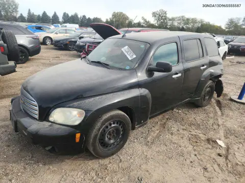 3GNDA13D96S555587 — 2006 Chevrolet HHR, Задняя часть, фото до ремонта