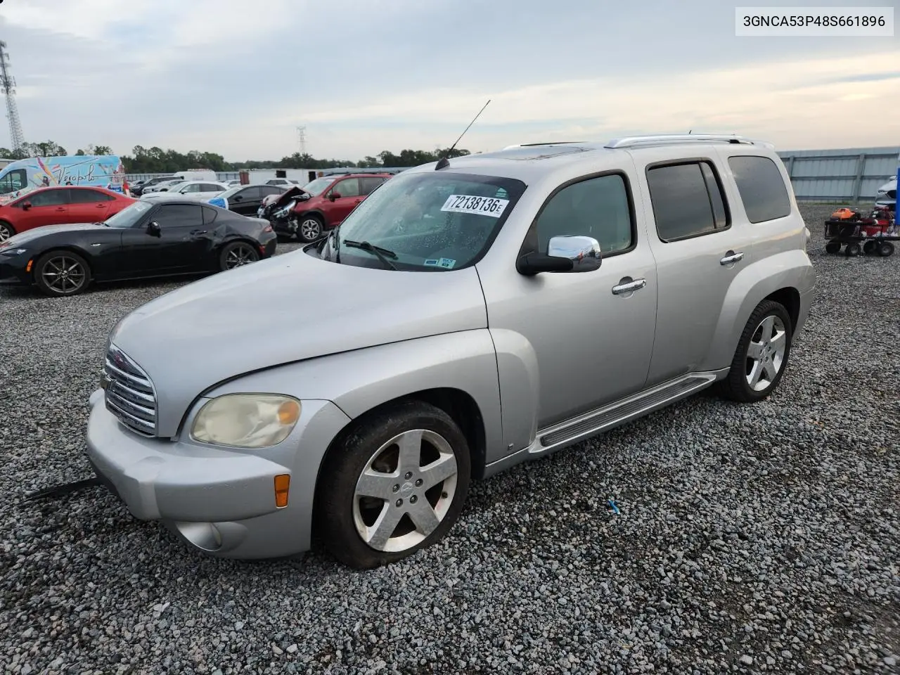 2008 Chevrolet Hhr Lt VIN 3GNCA53P48S661896 фото 1
