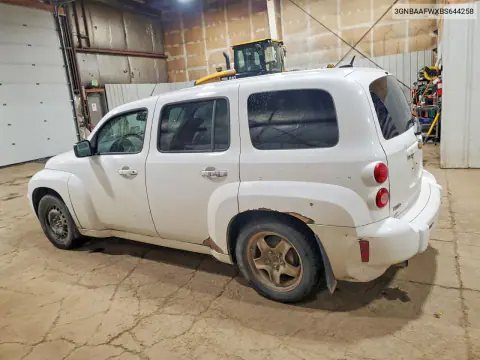 2011 Chevrolet Hhr VIN 3GNBAAFWXBS644258 фото 2