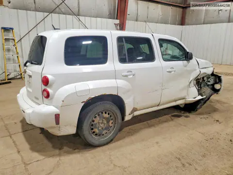 2011 Chevrolet Hhr VIN 3GNBAAFWXBS644258 фото 3