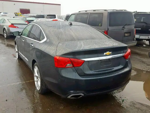 1G1155S33EU130776 — 2014 Chevrolet Impala LTZ, фото 3 с аукциона Copart 12.02.2019, Вандализм