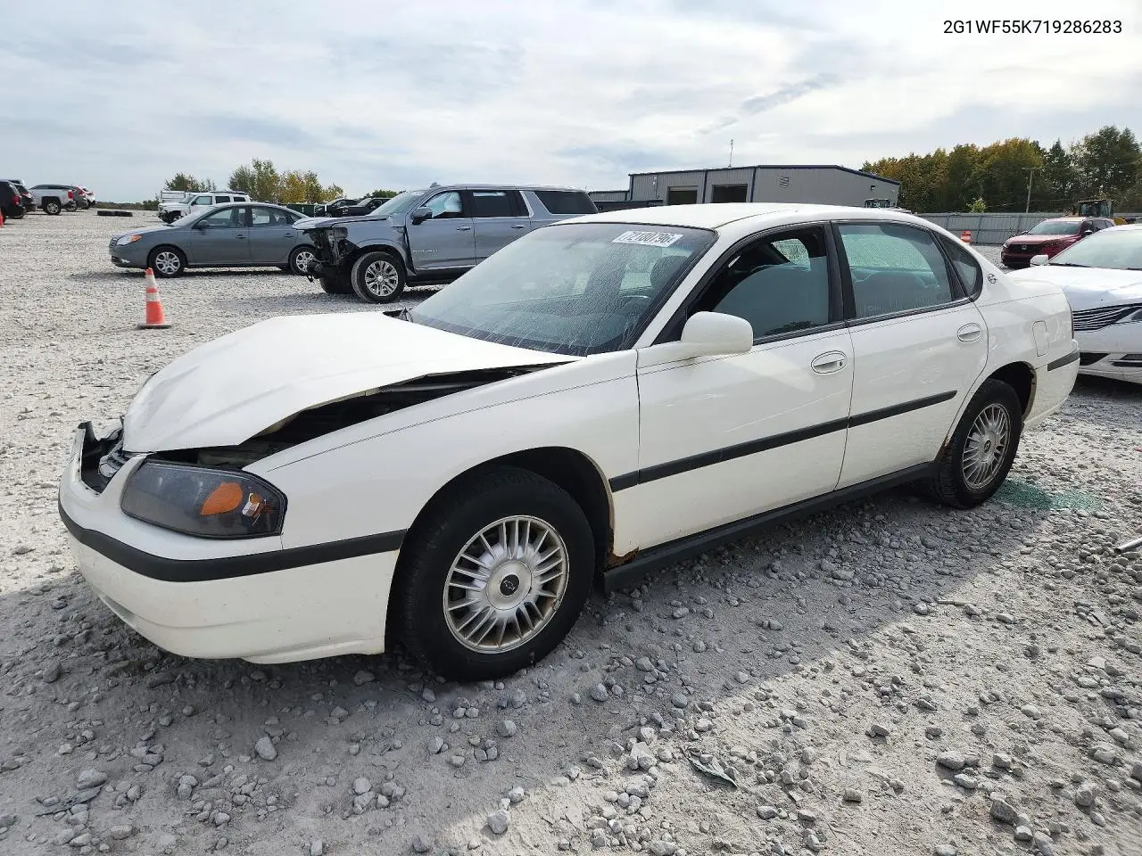 2001 Chevrolet Impala VIN 2G1WF55K719286283 фото 1