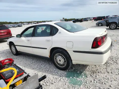 2001 Chevrolet Impala VIN 2G1WF55K719286283 фото 2