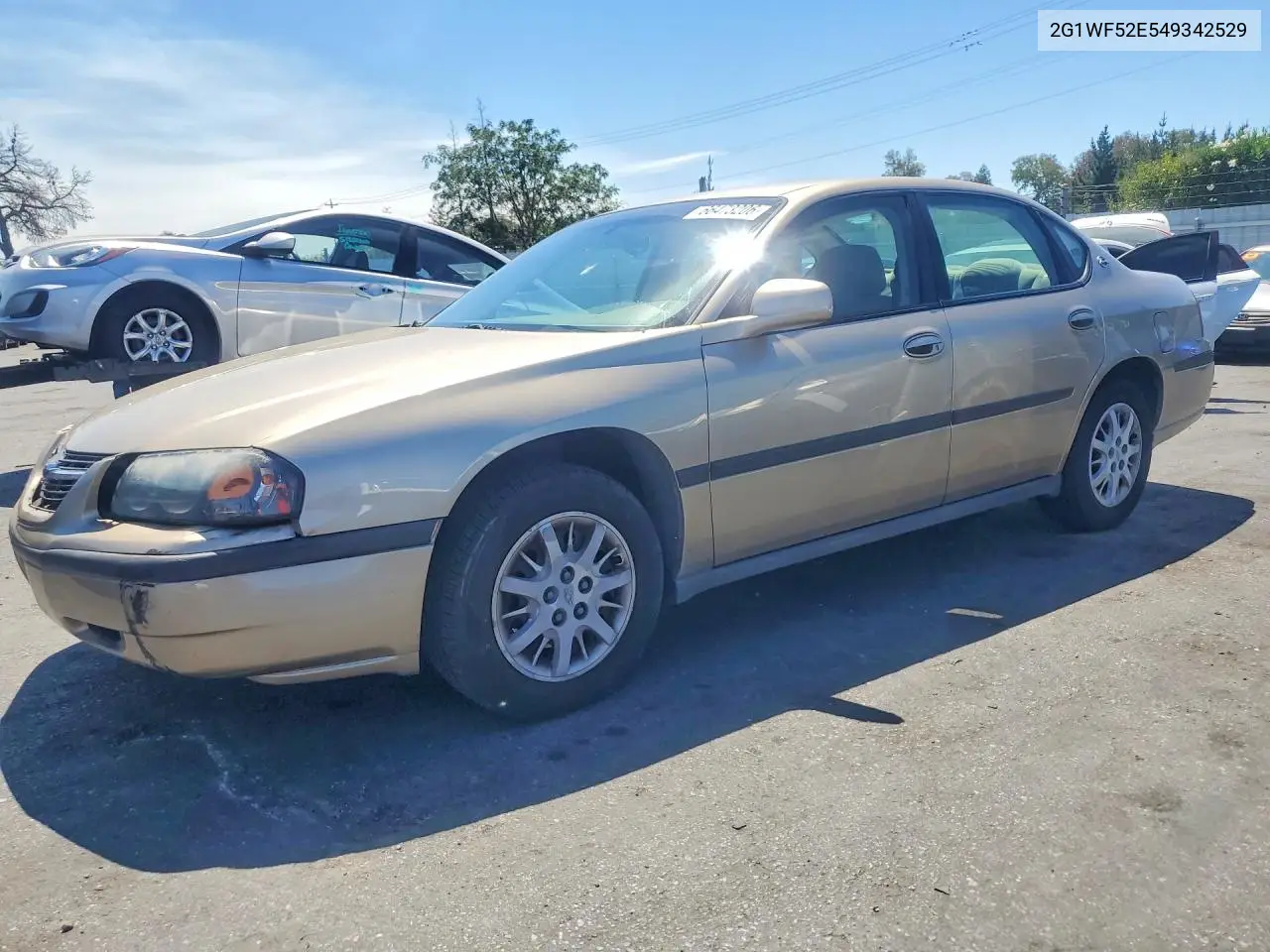 2004 Chevrolet Impala VIN 2G1WF52E549342529 фото 1