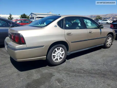 2004 Chevrolet Impala VIN 2G1WF52E549342529 фото 3