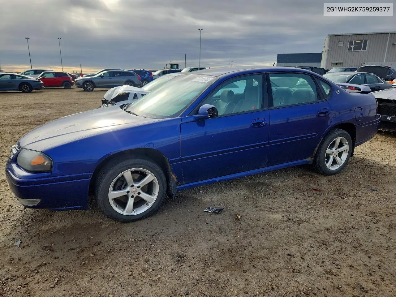 2005 Chevrolet Impala Ls VIN 2G1WH52K759259377 фото 1
