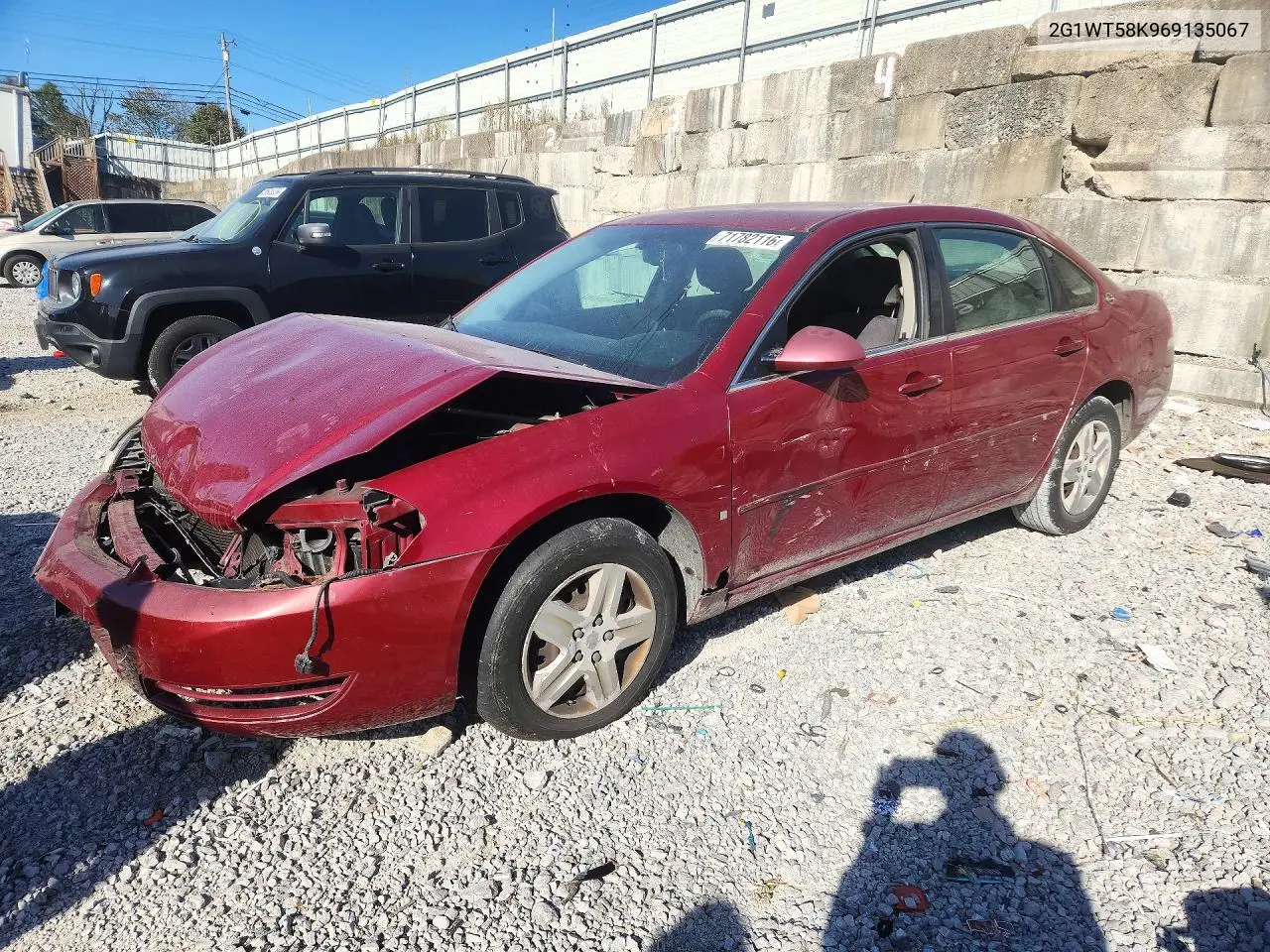 2006 Chevrolet Impala Lt VIN 2G1WT58K969135067 фото 1