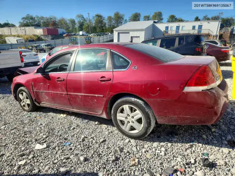 2006 Chevrolet Impala Lt VIN 2G1WT58K969135067 фото 2