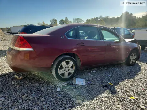 2006 Chevrolet Impala Lt VIN 2G1WT58K969135067 фото 3