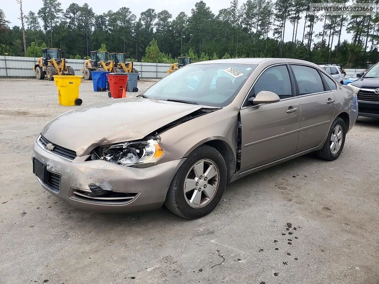 2006 Chevrolet Impala Lt VIN 2G1WT55K069323660 фото 1