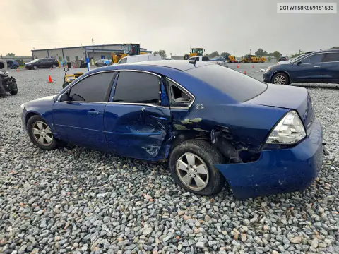 2006 Chevrolet Impala Lt VIN 2G1WT58K869151583 фото 2