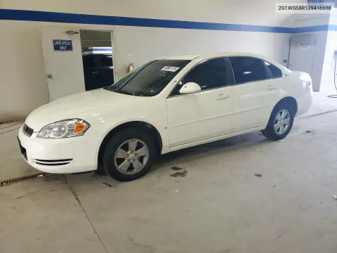 2G1WS58R179416698 — 2007 Chevrolet Impala, Сторона, фото до ремонта