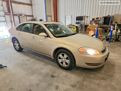 2008 Chevrolet Impala Lt VIN 2G1WT58K889257020 фото 4