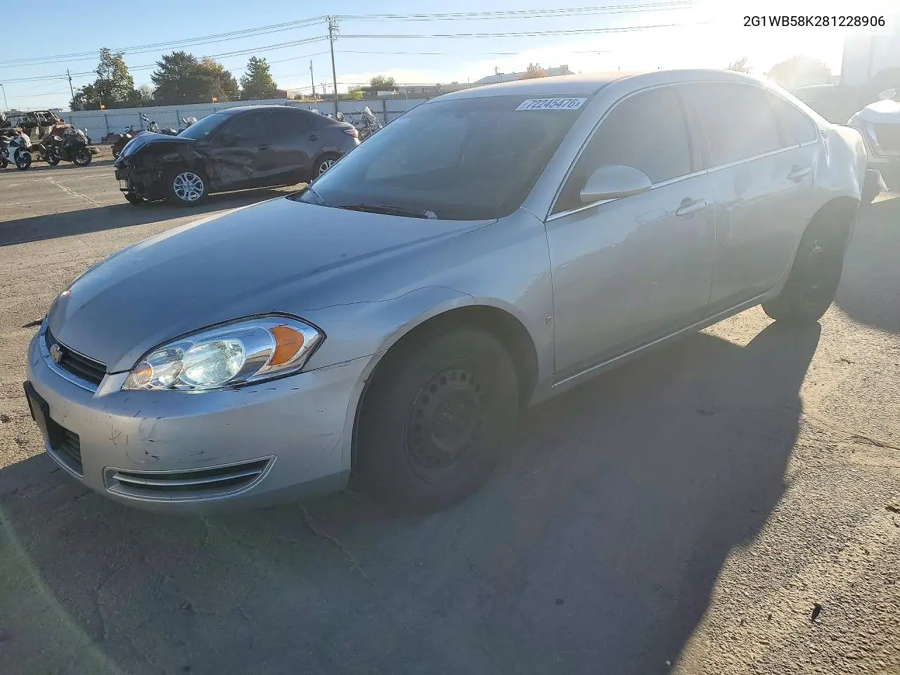 2008 Chevrolet Impala Ls VIN 2G1WB58K281228906 фото 1